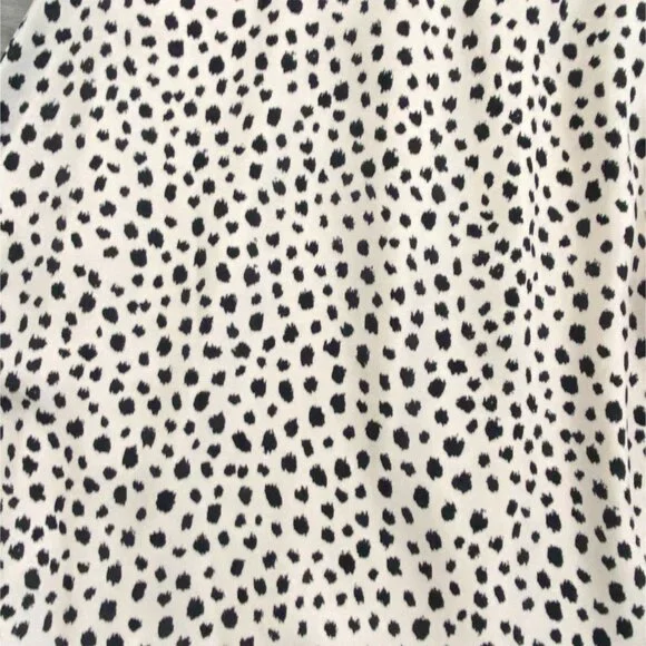 Lola Grace Womens Adjustable Strap Patterned Mini Dress-Ivory-Medium-NWT - Picture 2 of 8